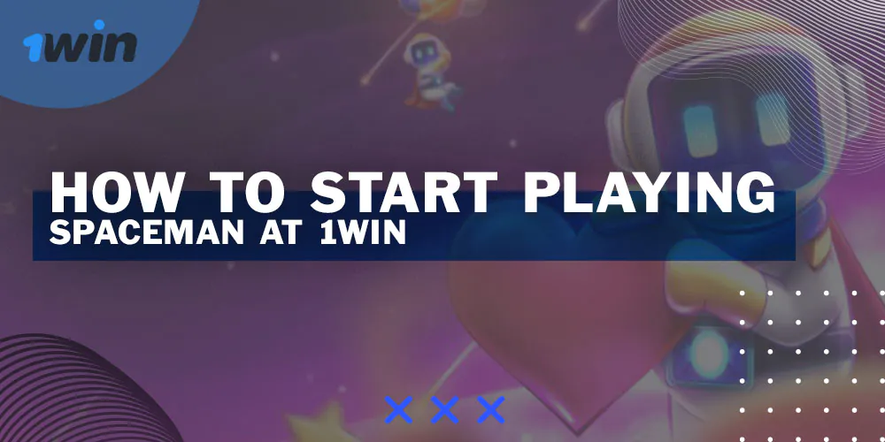 A step-by-step guide on how players from India can begin playing "Spaceman" on the 1Win platform.